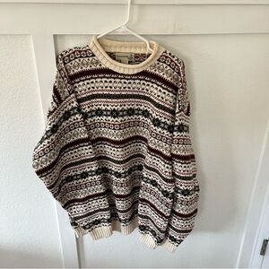 Vintage Fieldmaster Men's XL Knit Crewneck Sweater.